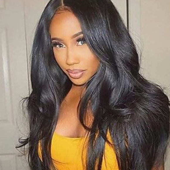 Accessories - Yosenia T. 24” BLACK  STRAIGHT LACEFRONT Wig *NWT